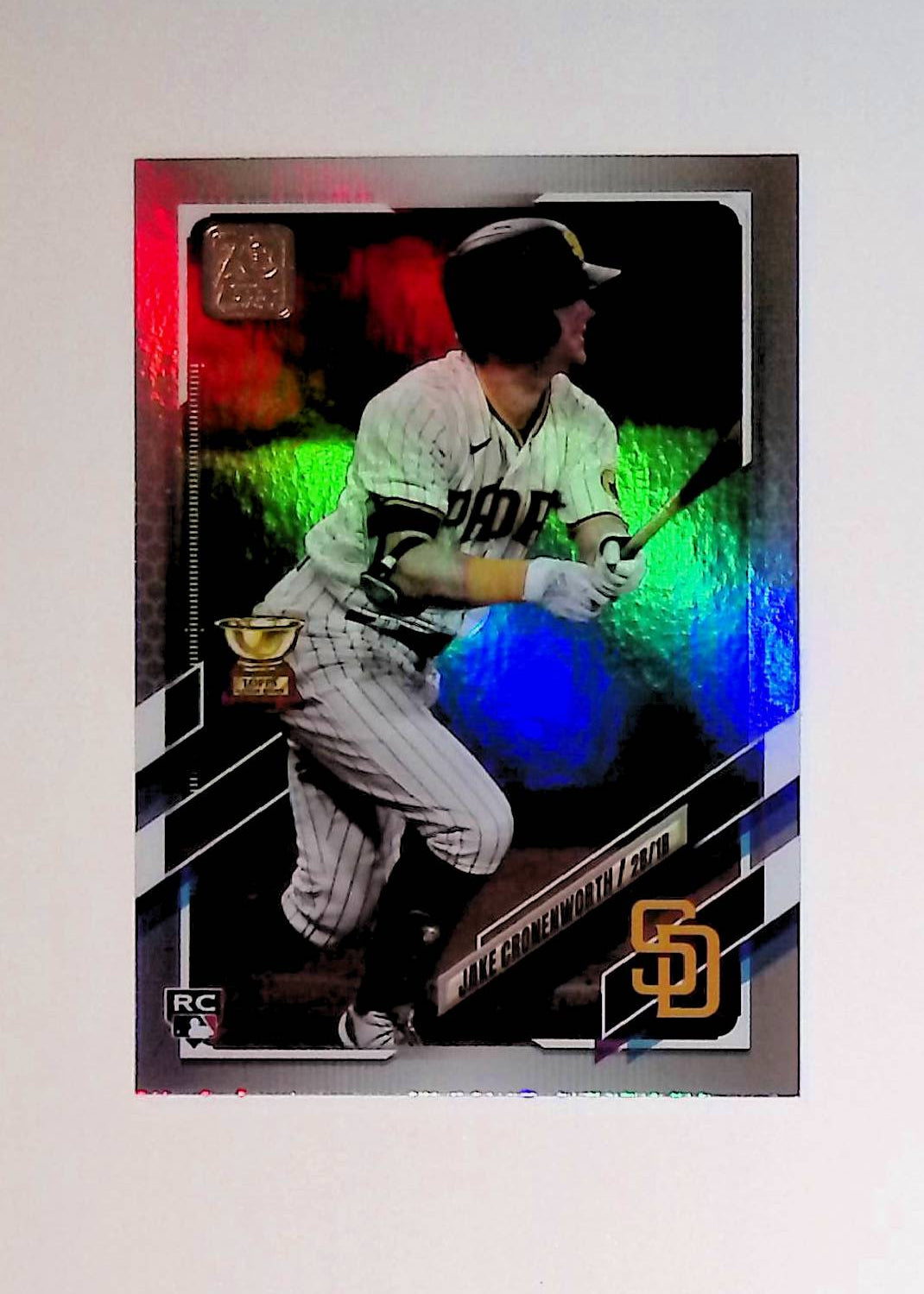 Jake Cronenworth 2021 Topps Rainbow Foil #371 (Rookie Card, All-Star Rookie Cup) - LoCo Collectables