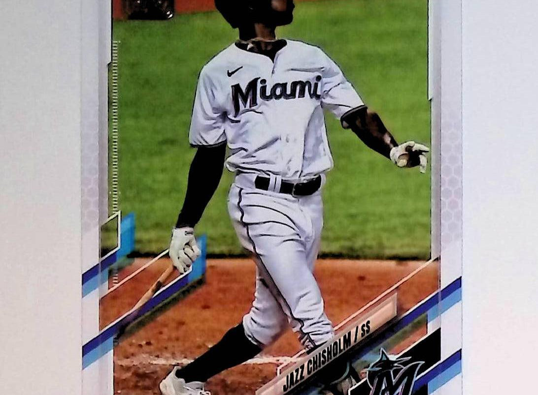2021 Topps #538 Jazz Chisholm Jr Rookie - LoCo Collectables
