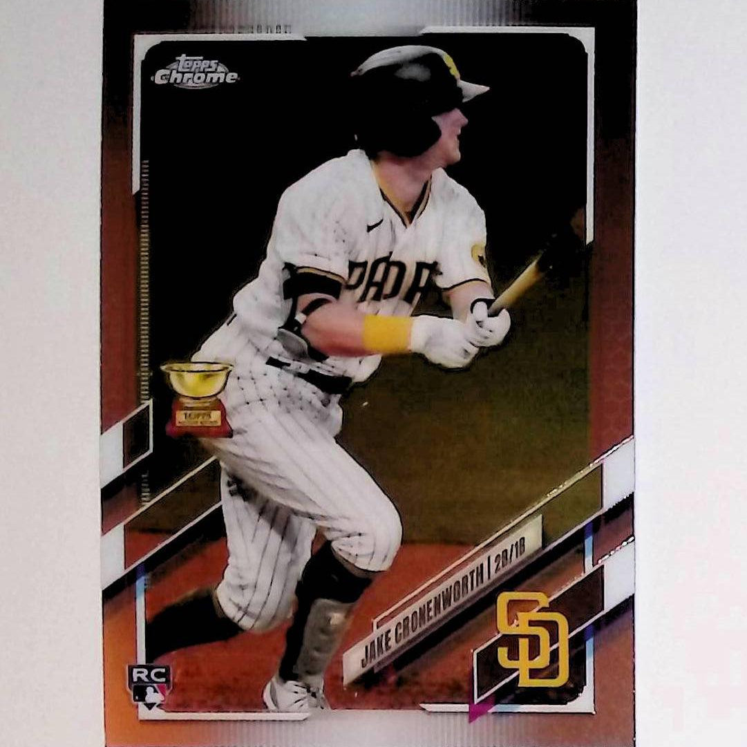 2021 Topps Chrome #49 Jake Cronenworth Rookie - LoCo Collectables