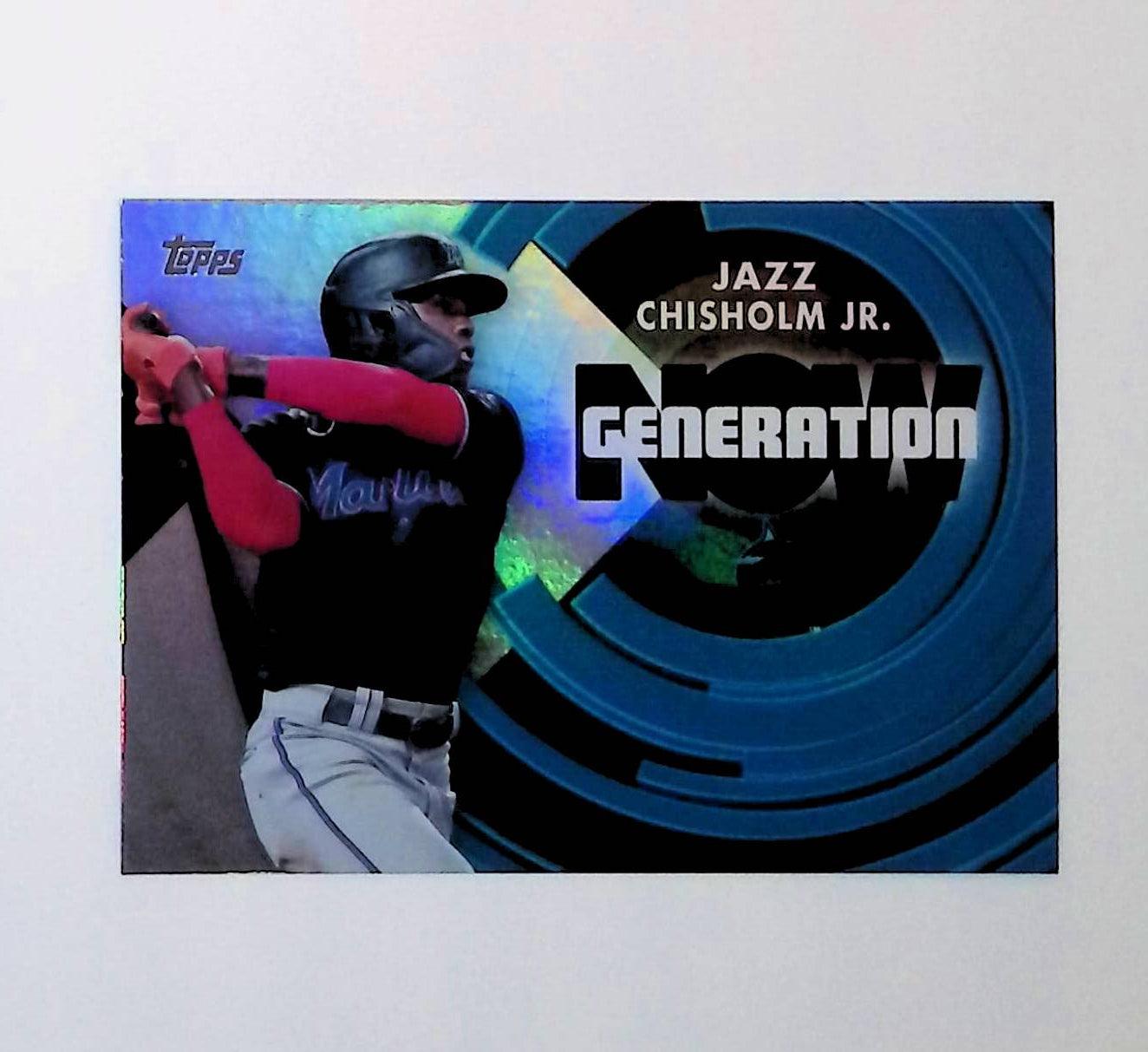 2022 Topps Generation Now #GN-18 Jazz Chisholm Jr - LoCo Collectables