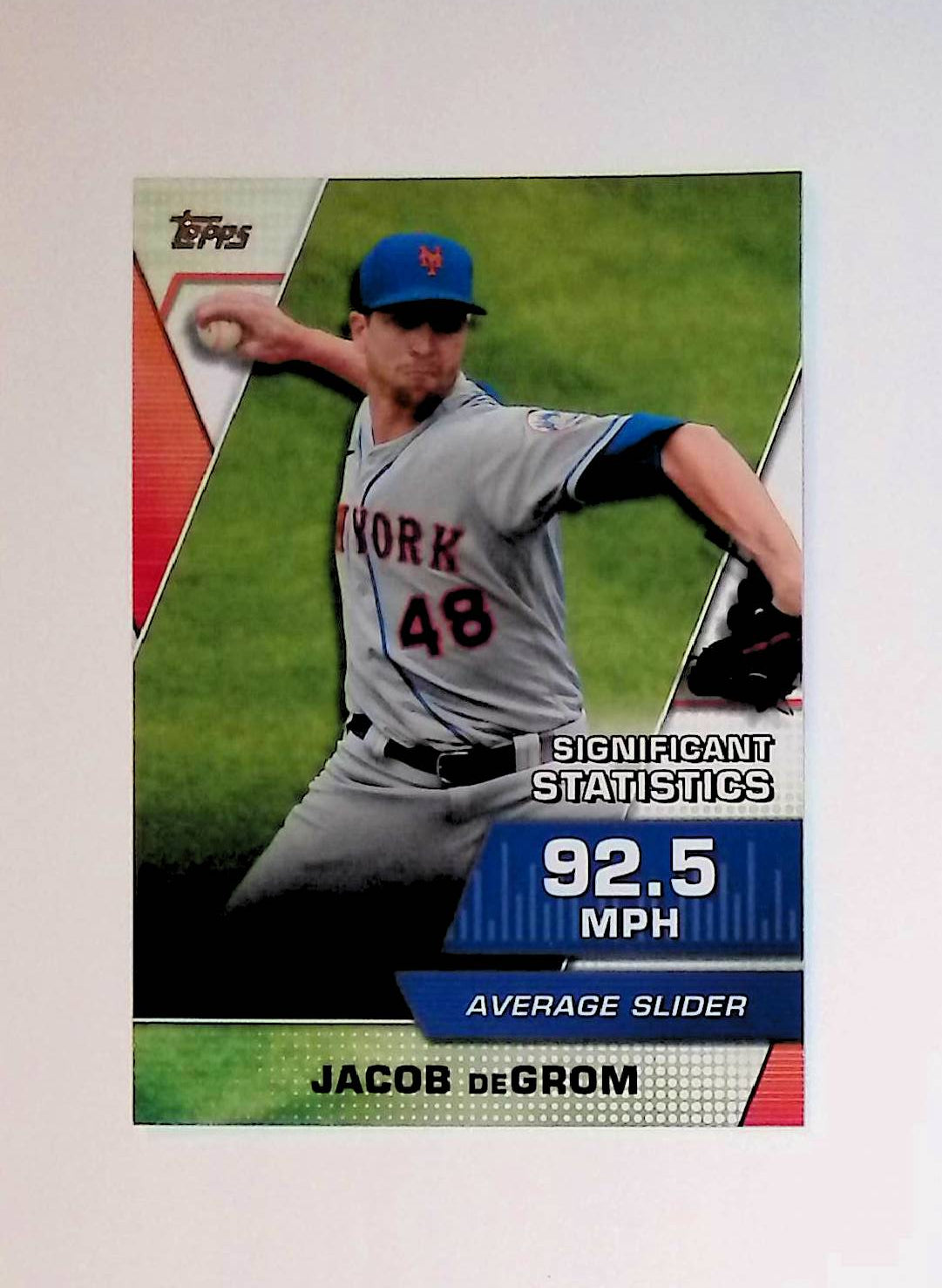 Jacob DeGrom 2021 Topps Significant Statistics #SS-20 - LoCo Collectables