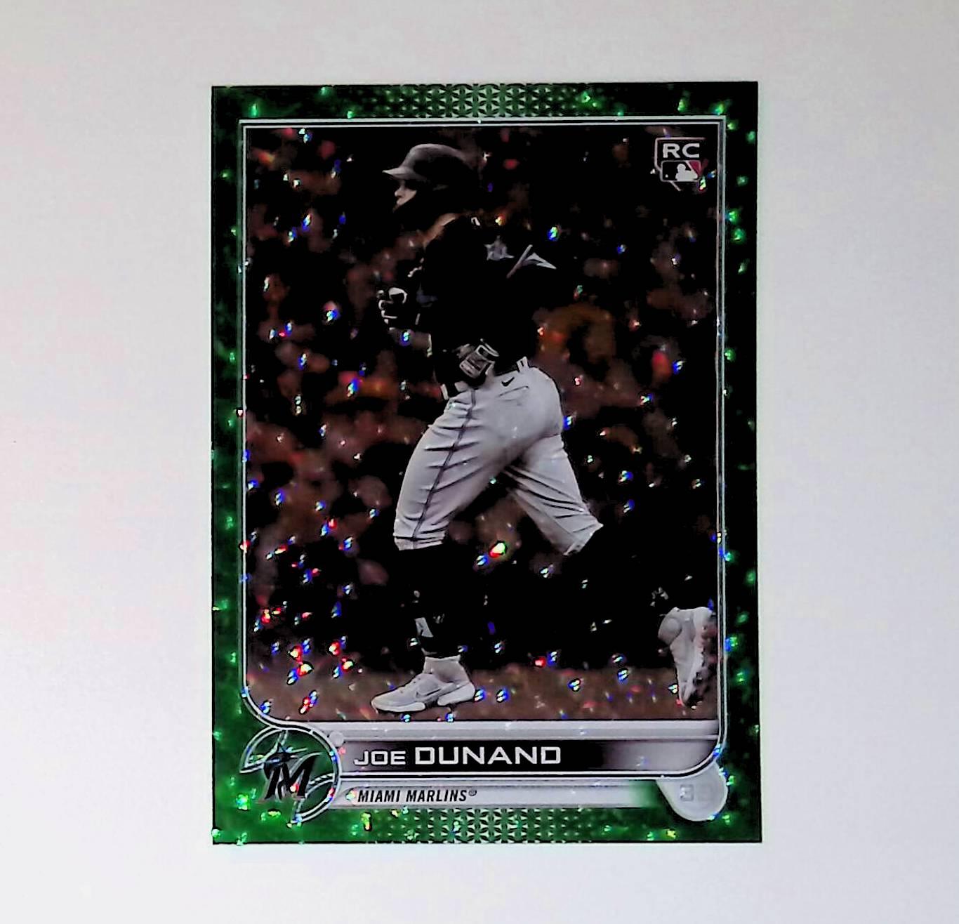 Joe Dunand 2022 Topps Update Green Foil #US126 (Rookie Card) 466/499 - LoCo Collectables