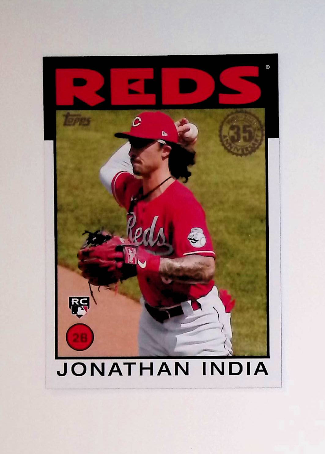 Jonathan India 2021 Topps Update '86 Topps #86B-19 (Rookie Card) - LoCo Collectables