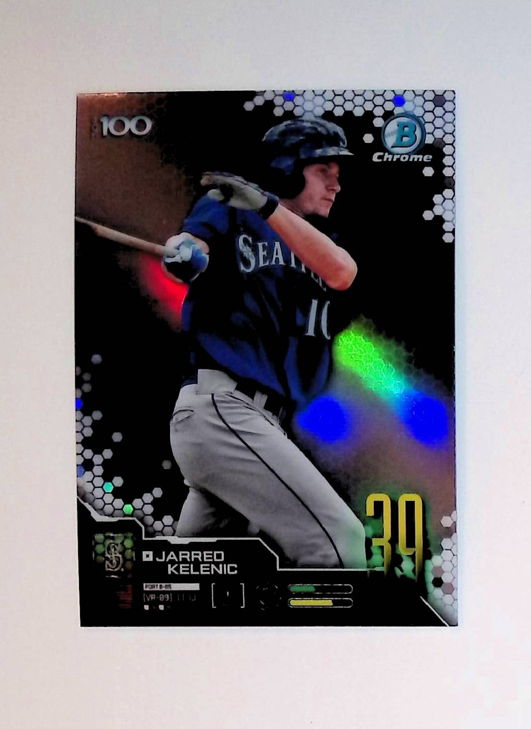 Jarred Kelenic 2019 Bowman Chrome Scouts Top 100 #BTP-39 - LoCo Collectables