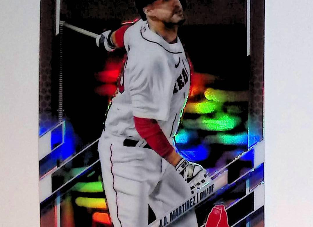 2021 Topps Chrome Refractor #95 JD Martinez - LoCo Collectables
