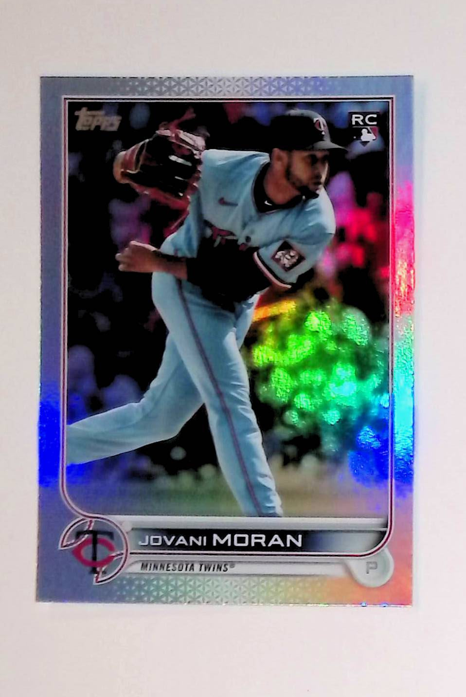 Jovani Moran 2022 Topps Rainbow Foil #387 (Rookie Card) - LoCo Collectables