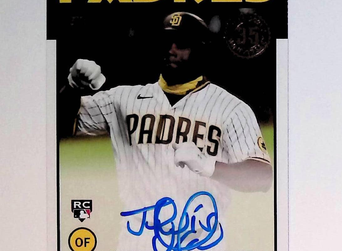 2021 Topps 1986 Topps Autograph #86B-JON Jorge Ona Rookie - LoCo Collectables