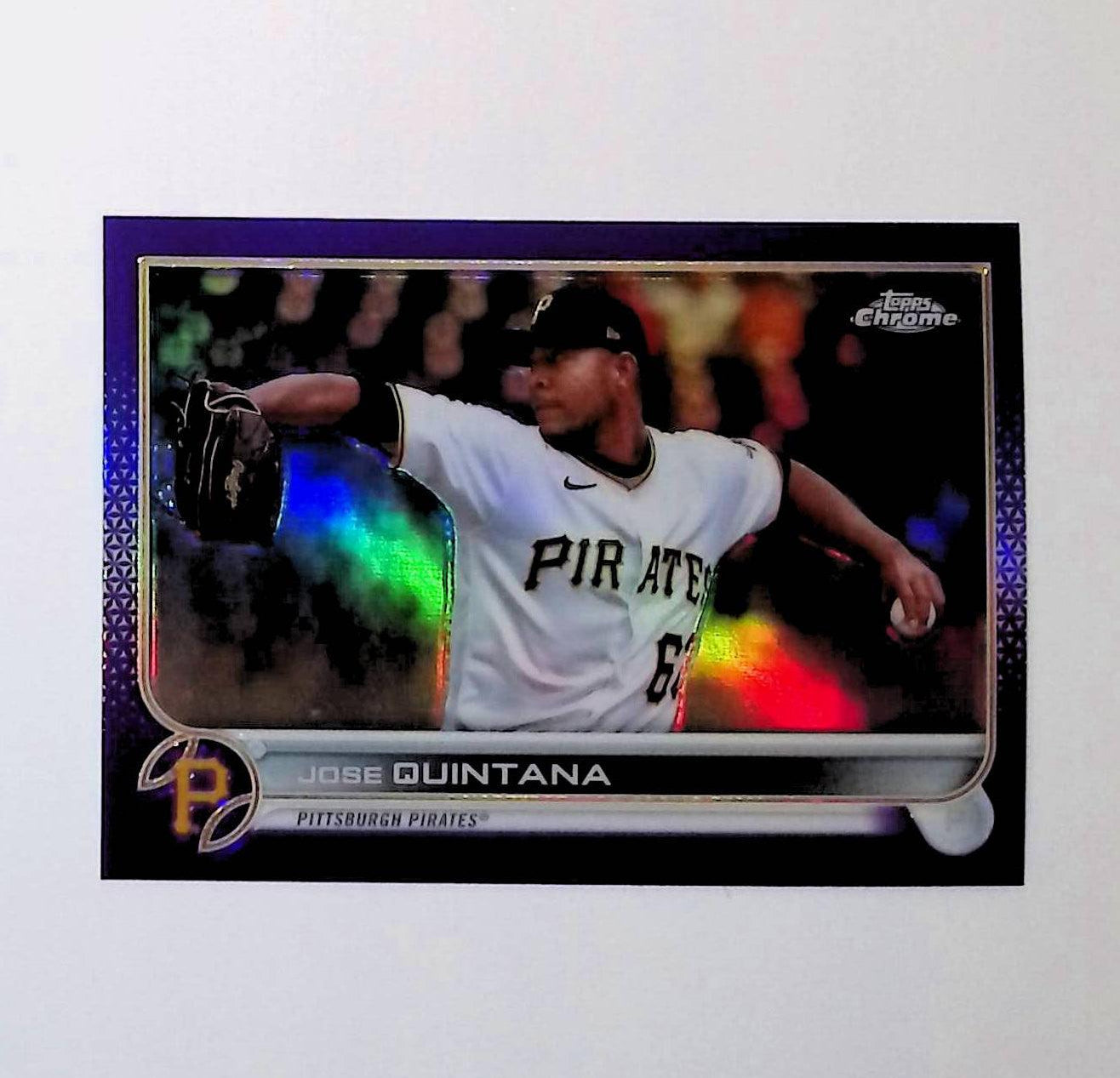 2022 Topps Chrome Update #USC195 Jose Quintana Purple Refractor - LoCo Collectables