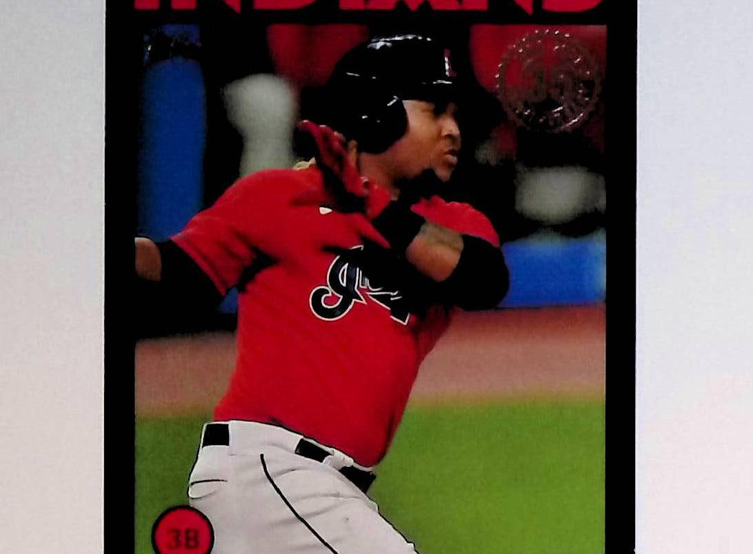 2021 Topps 1986 Topps Baseball #86B-19 Jose Ramirez Black - LoCo Collectables