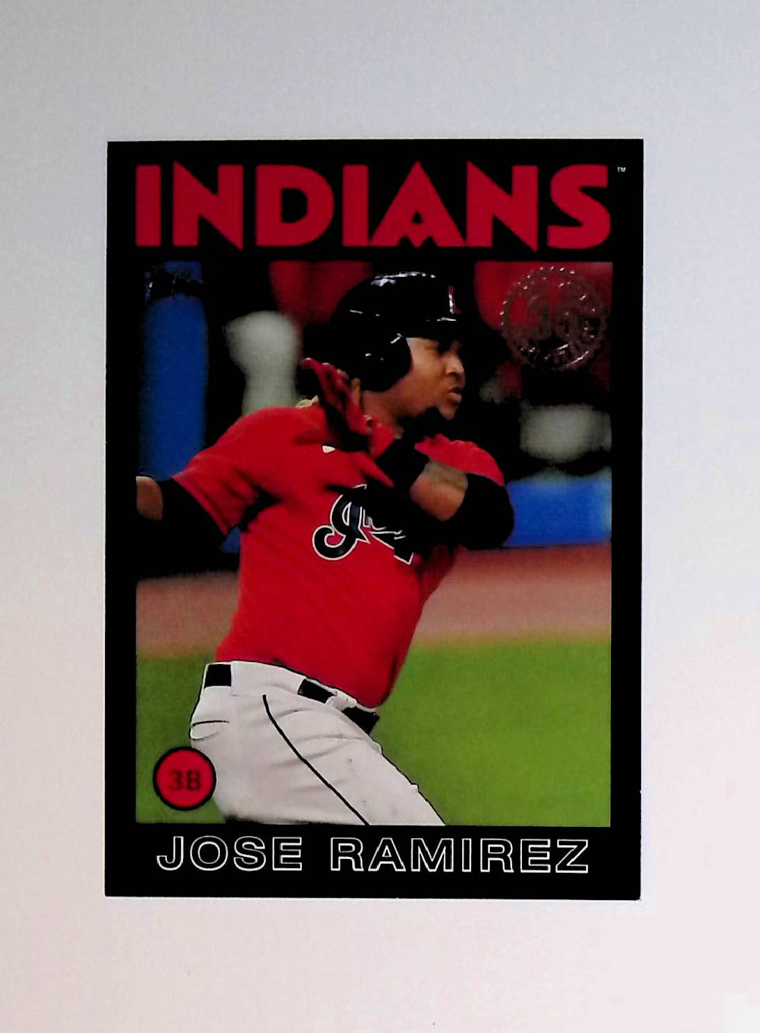 Jose Ramirez 2021 Topps '86 Topps Black Border #86B-19, 089 /299 - LoCo Collectables