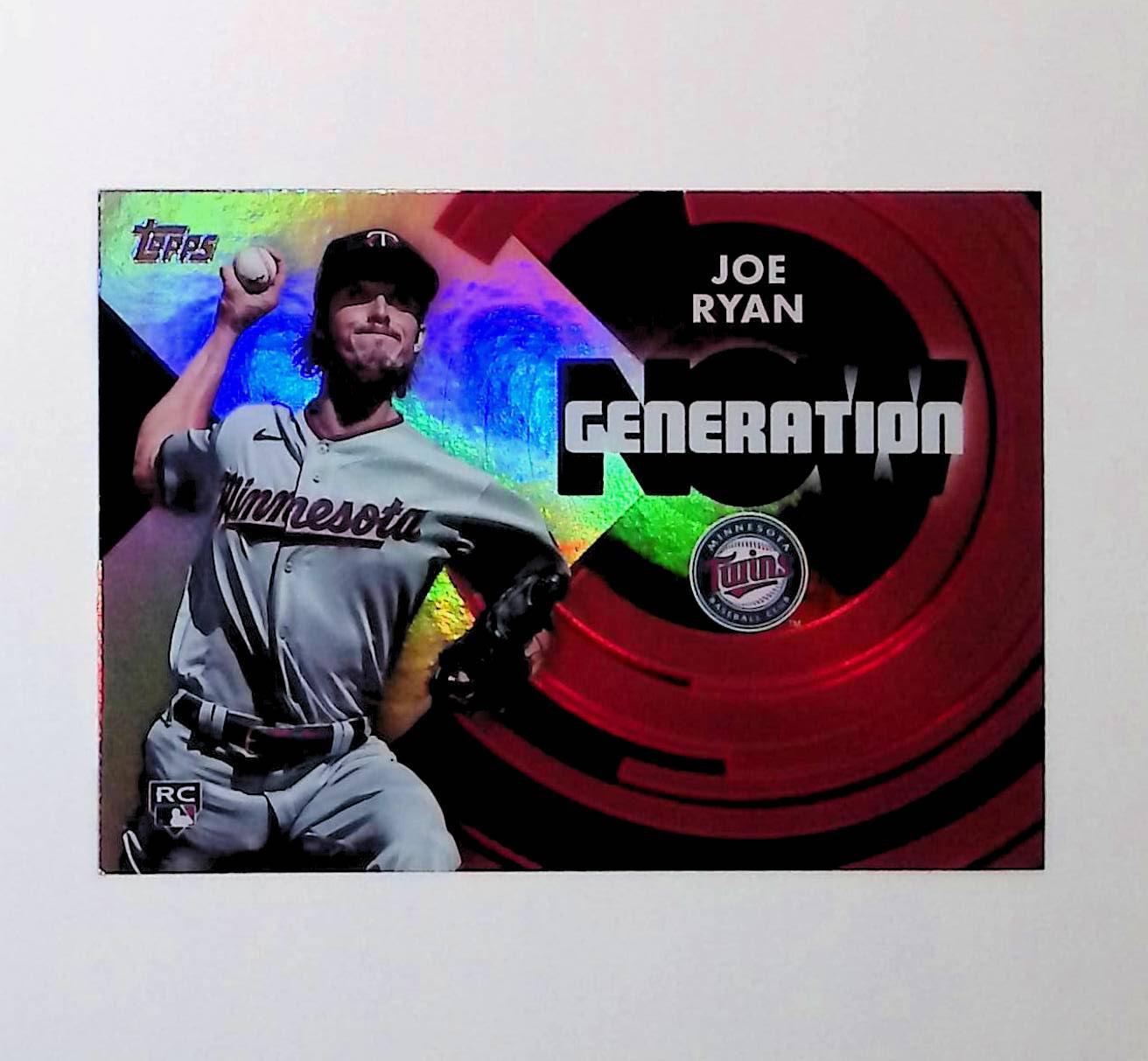 2022 Topps Generation Now #GN-81 Joe Ryan Rookie - LoCo Collectables