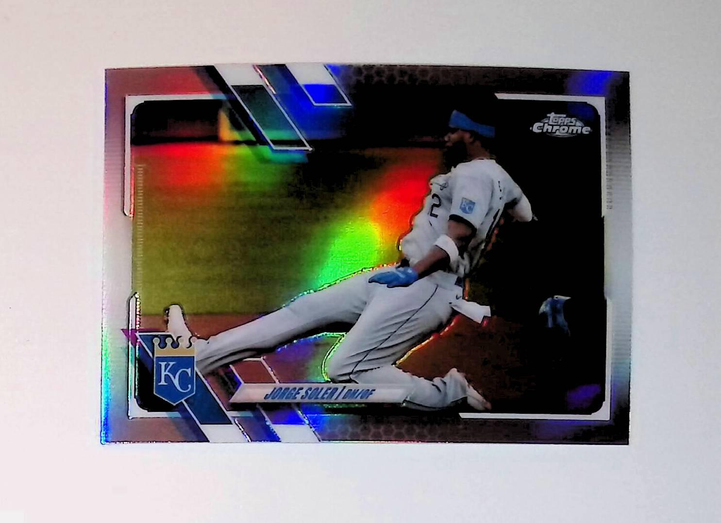2021 Topps Chrome Refractor #210 Jorge Soler - LoCo Collectables