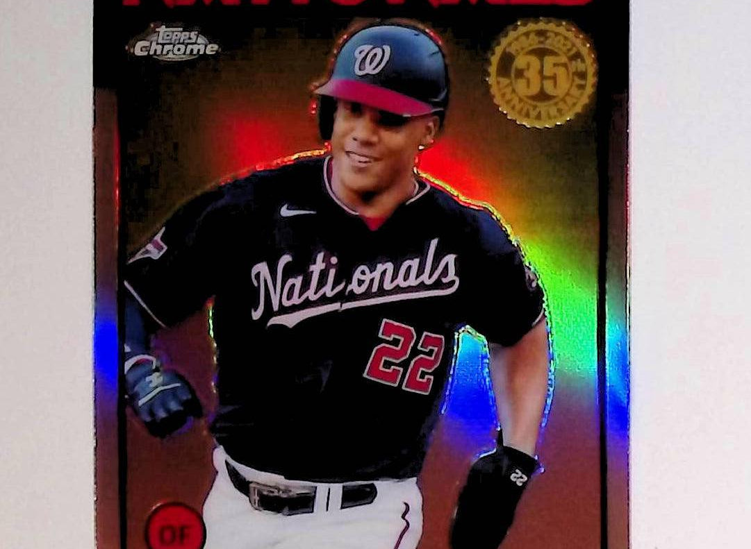 2021 Topps Chrome 1986 Topps Baseball #86BC-4 Juan Soto - LoCo Collectables