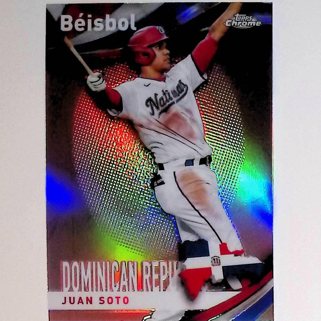 2021 Topps Chrome Beisbol #B-7 Juan Soto - LoCo Collectables