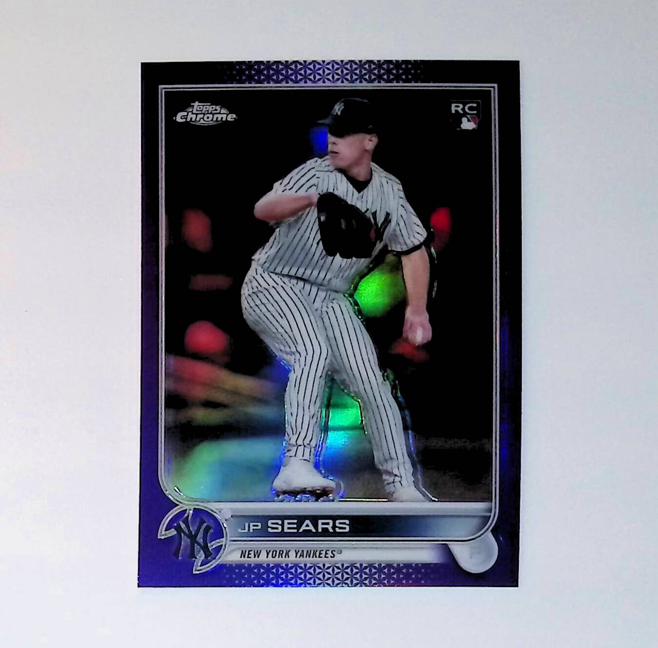 JP Sears 2022 Topps Chrome Update Purple Refractors #USC110 (Rookie Card) - LoCo Collectables