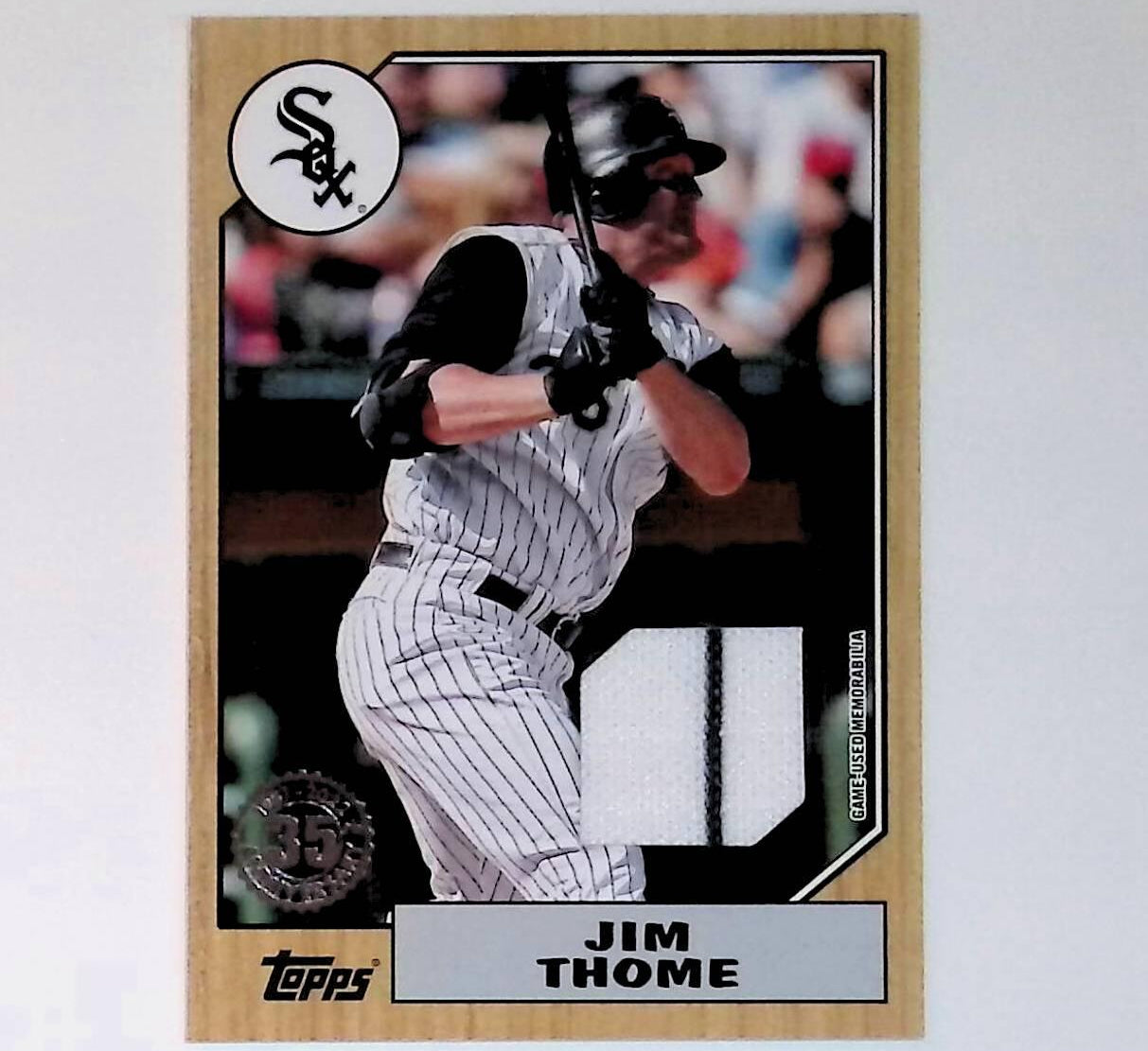 2022 Topps 1987 Topps Baseball Relics #87R-JT Jim Thome - LoCo Collectables