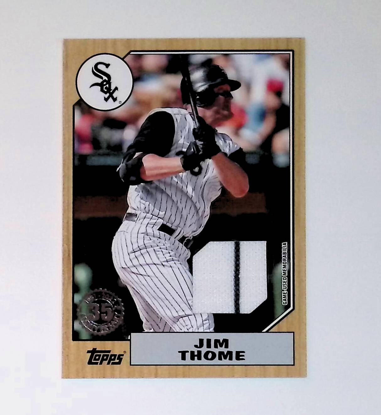 Jim Thome 2022 Topps '87 Topps Relics #87R-JT - LoCo Collectables