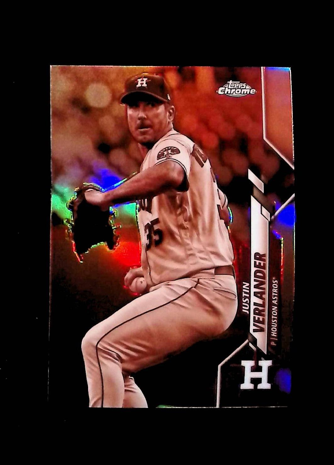 Justin Verlander 2020 Topps Chrome Sepia Refractors #164 - LoCo Collectables