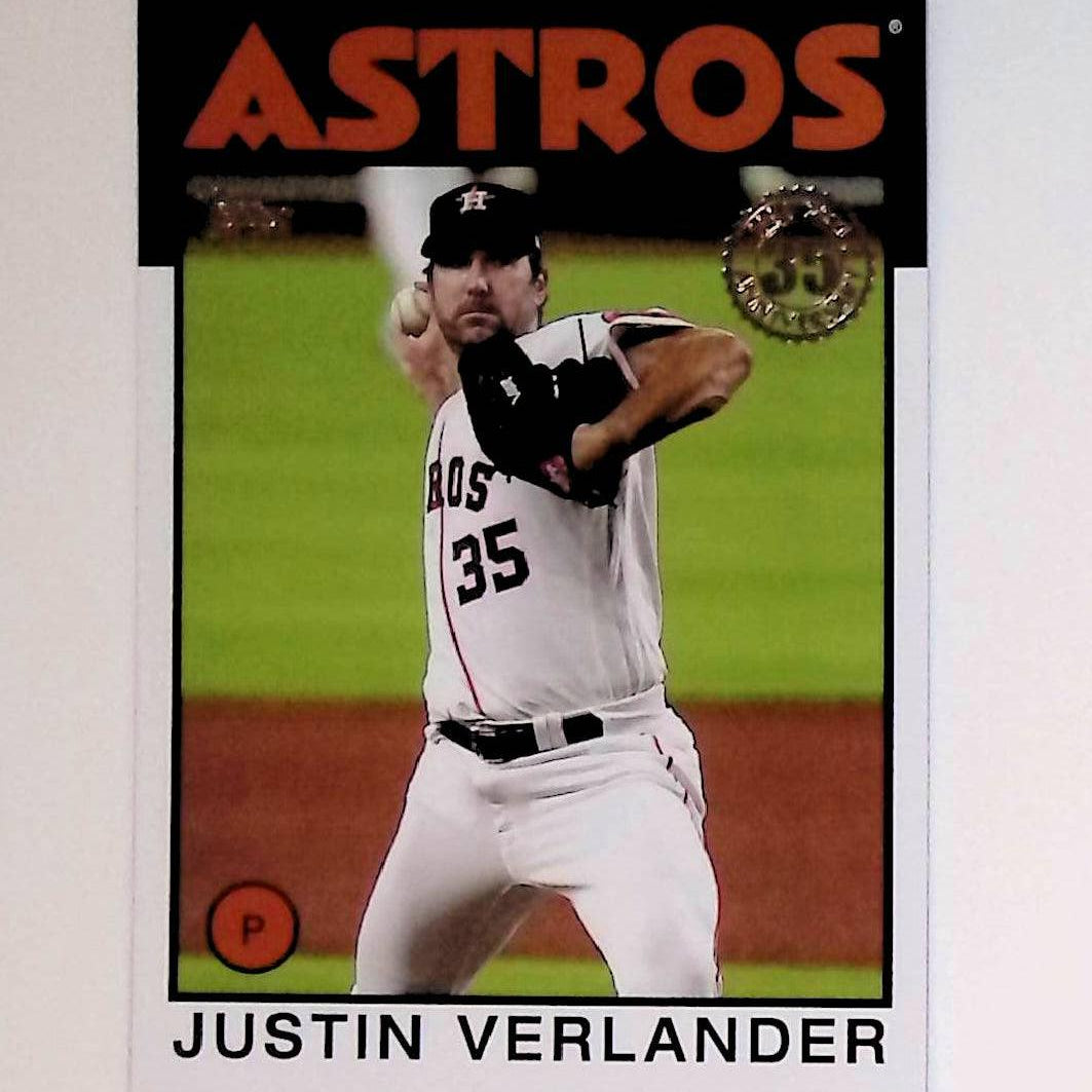 2021 Topps 1986 Topps Baseball #86B-53 Justin Verlander - LoCo Collectables