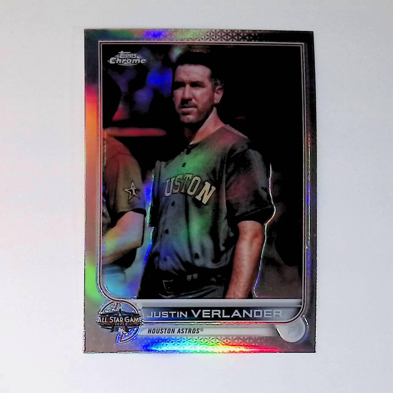2022 Topps Chrome Update '22 All Star Game #ASGC-45 Justin Verlander - LoCo Collectables