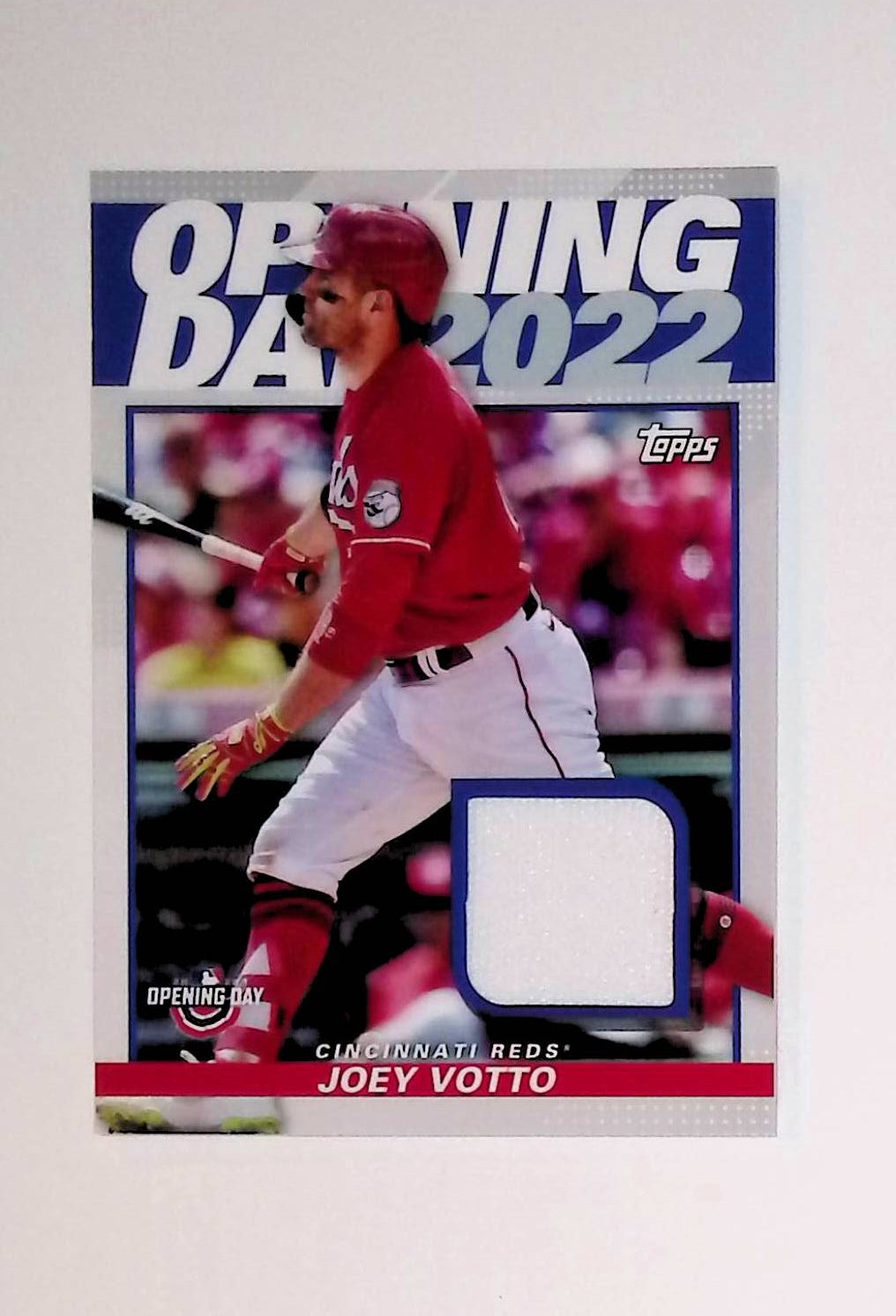 Joey Votto 2022 Topps Opening Day Relics #ODR-JV - LoCo Collectables