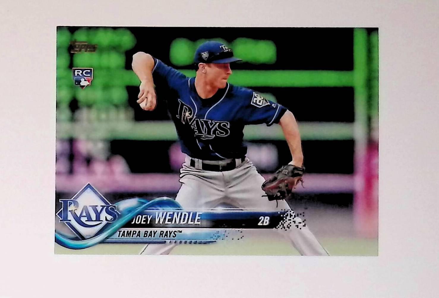 2018 Topps Update #US120 Joey Wendle Rookie - LoCo Collectables