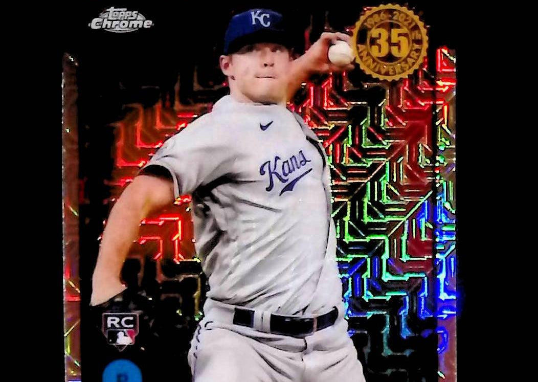 2021 Topps 1986 Topps #86BC-15 Kris Bubic Rookie Silver Pack Chrome - LoCo Collectables