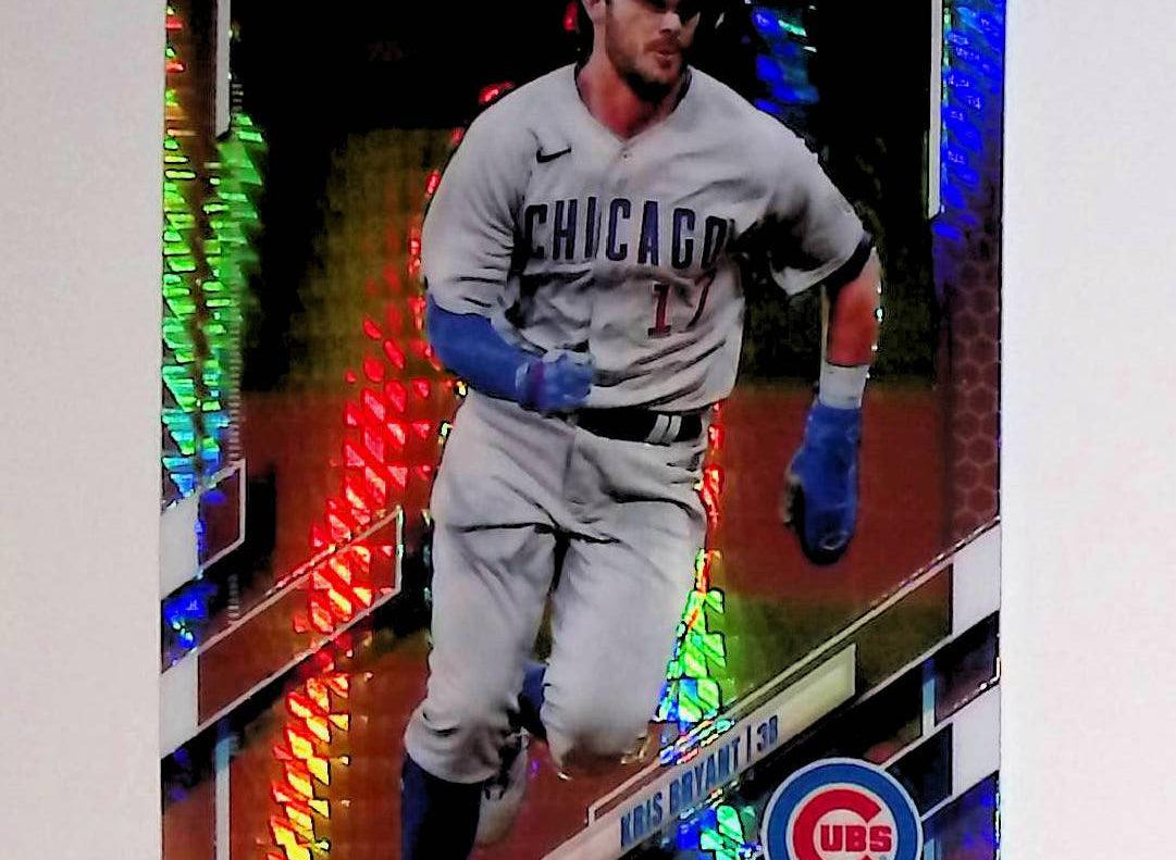 2021 Topps Chrome #40 Kris Bryant Prism Refractor - LoCo Collectables