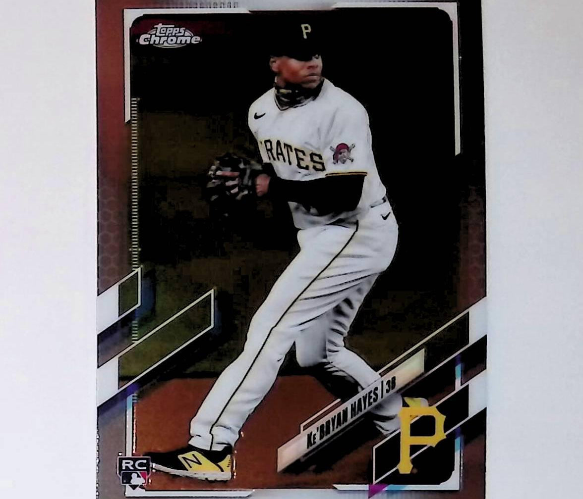 2021 Topps Chrome #191 Ke'Bryan Hayes Rookie - LoCo Collectables
