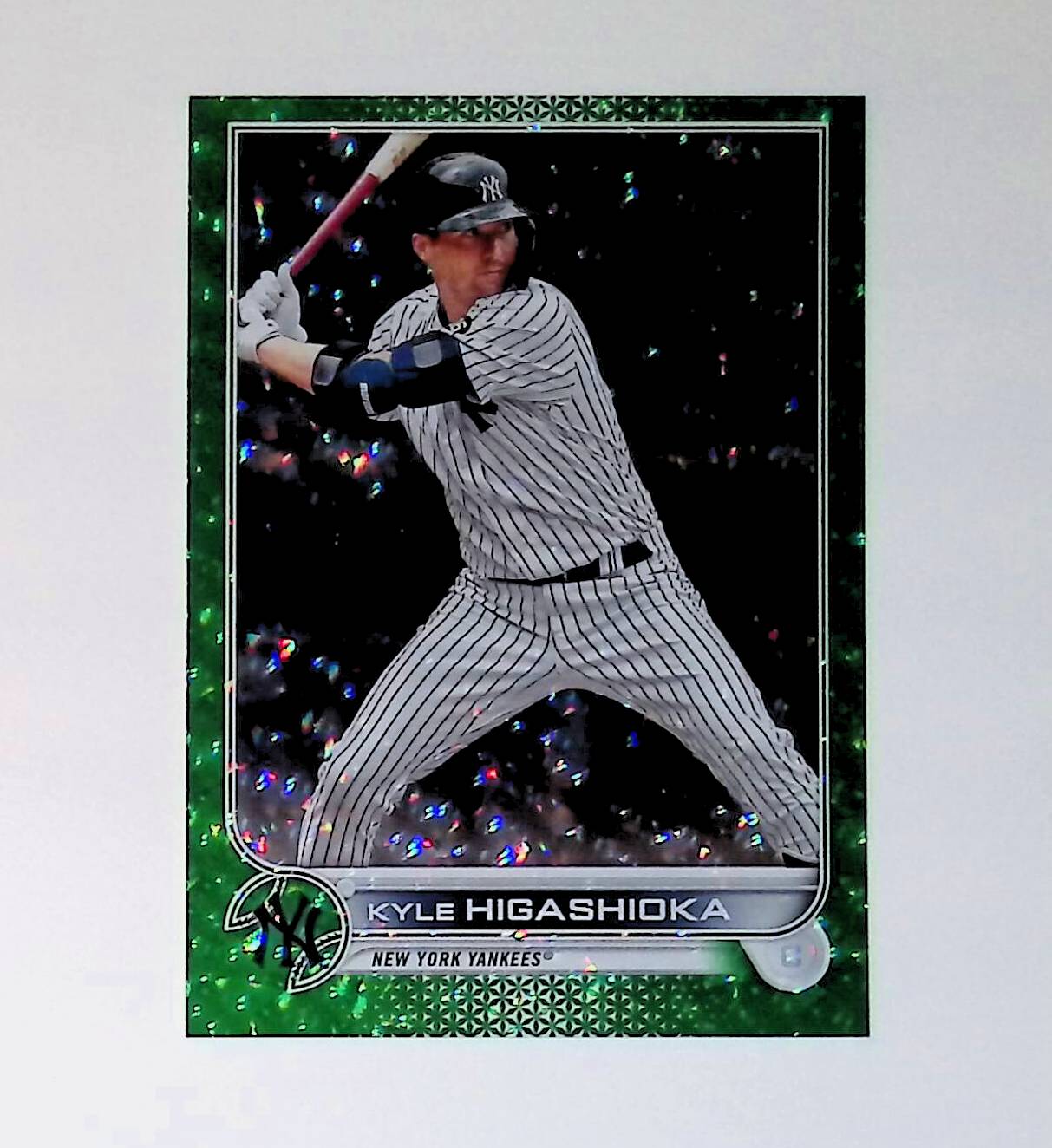 Kyle Higashioka 2022 Topps Green Foilboard #292, 472 /499 - LoCo Collectables