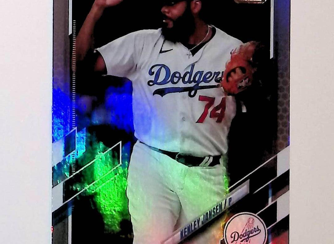 2021 Topps #347 Kenley Jansen Rainbow Foil - LoCo Collectables