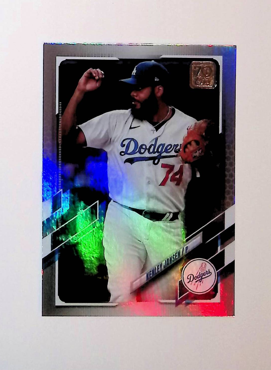 Kenley Jansen 2021 Topps Rainbow Foil #347 - LoCo Collectables