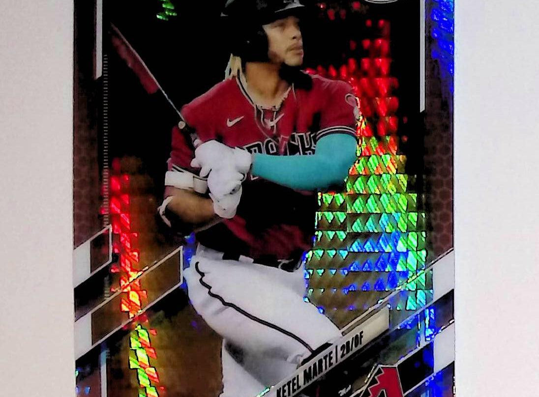 2021 Topps Chrome #116 Ketel Marte Prism Refractor - LoCo Collectables