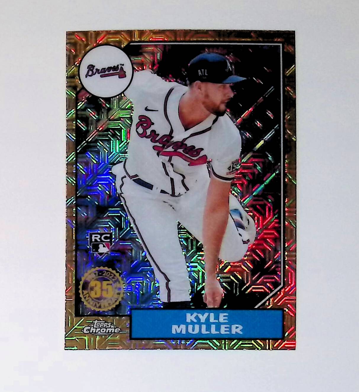 Kyle Muller 2022 Topps '87 Topps Silver Pack Chrome #T87C-35 (Rookie Card) - LoCo Collectables