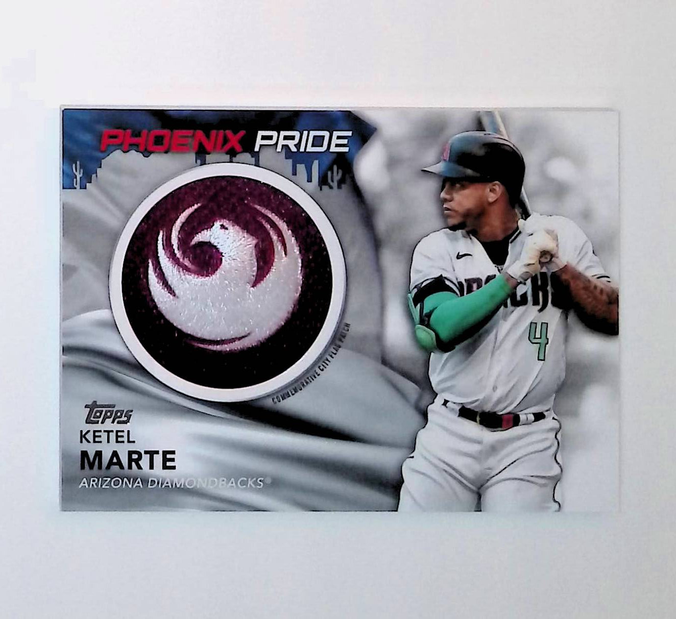 Ketel Marte 2022 Topps Commemorative City Flag Patches #CFP-KM - LoCo Collectables