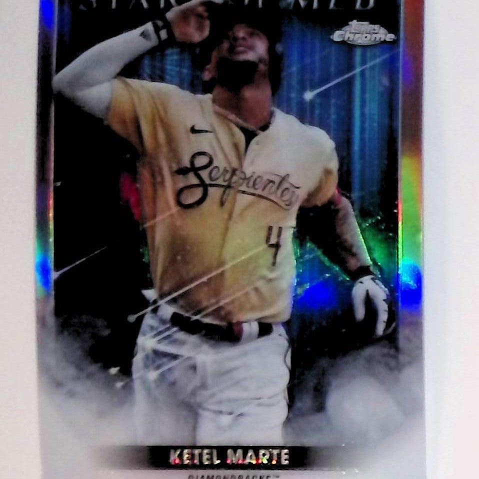 Ketel Marte 2022 Topps Stars of MLB Chrome #SMLBC-34 - LoCo Collectables