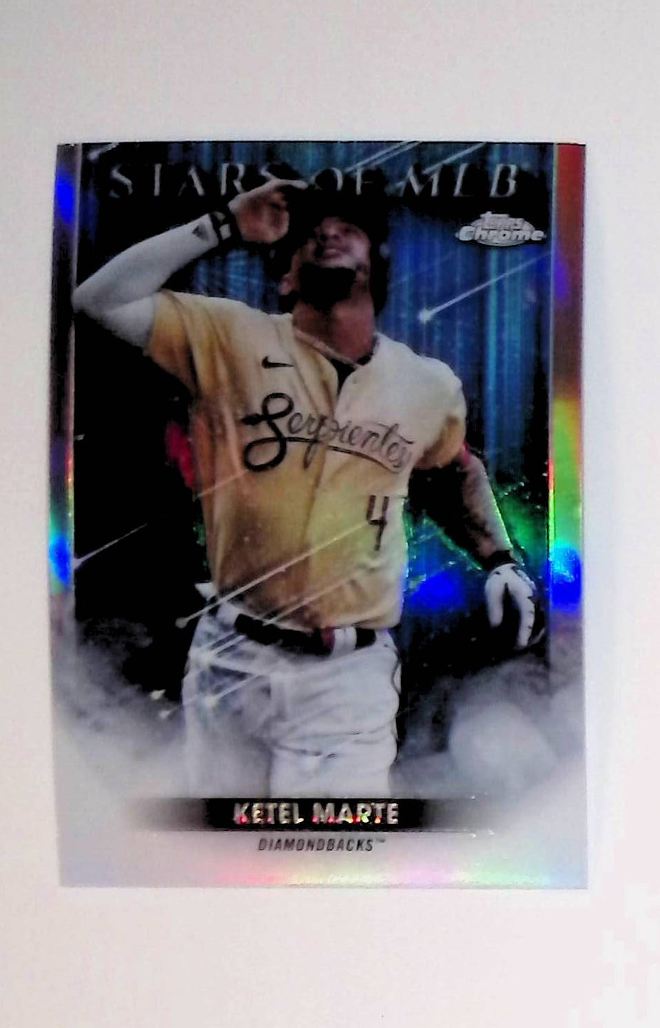 Ketel Marte 2022 Topps Stars of MLB Chrome #SMLBC-34 - LoCo Collectables