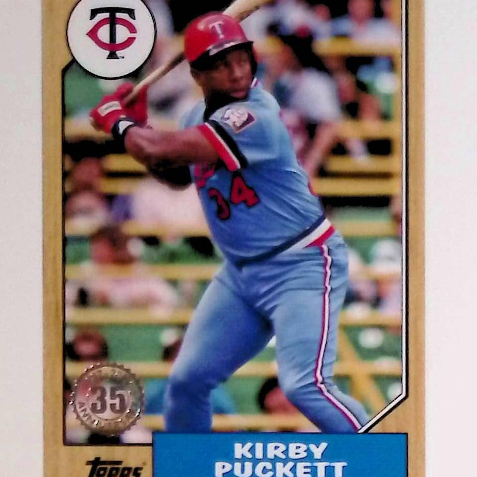 2022 Topps 1987 Topps Baseball #T87-40 Kirby Puckett - LoCo Collectables