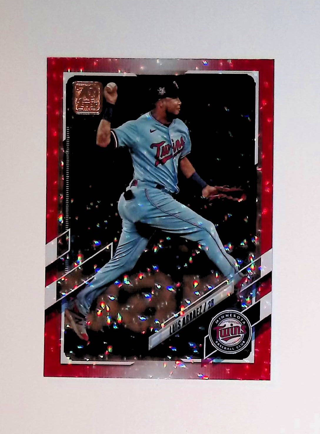 Luis Arraez 2021 Topps Red Foil #649, 164 /199 - LoCo Collectables