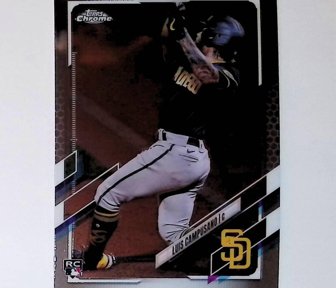 2021 Topps Chrome #135 Luis Campusano Rookie - LoCo Collectables