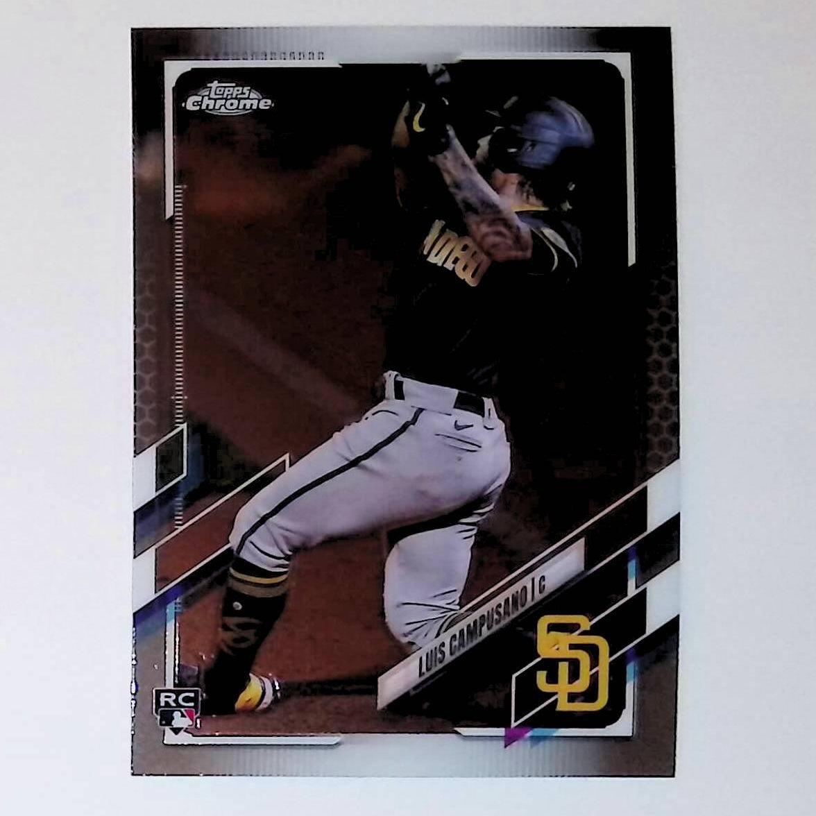 2021 Topps Chrome #135 Luis Campusano Rookie - LoCo Collectables