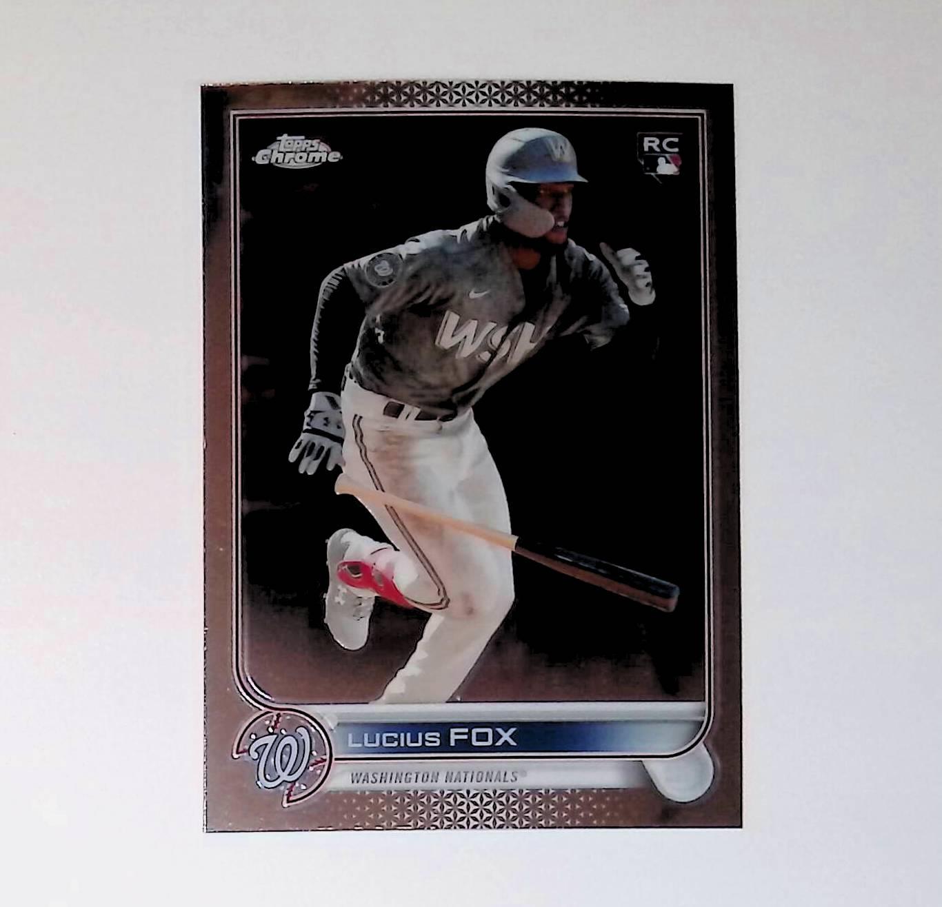 2022 Topps Chrome Update #USC181 Lucius Fox Rookie - LoCo Collectables