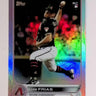 2022 Topps #338 Luis Frias Rookie Rainbow Foil - LoCo Collectables