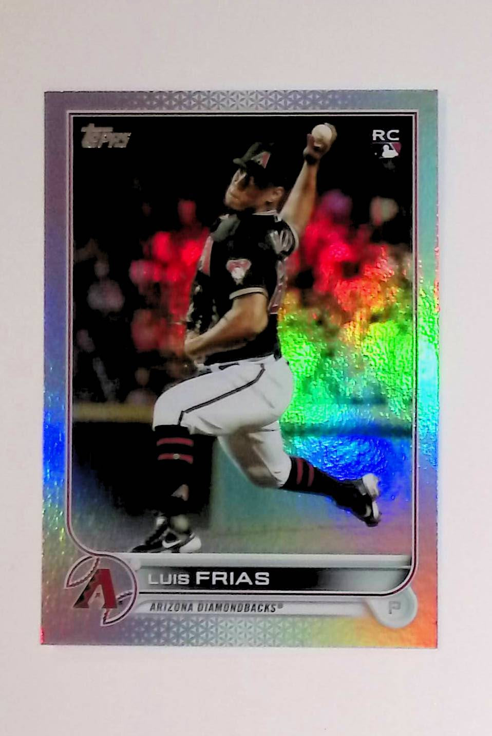 Luis Frias 2022 Topps Rainbow Foil #338 (Rookie Card) - LoCo Collectables