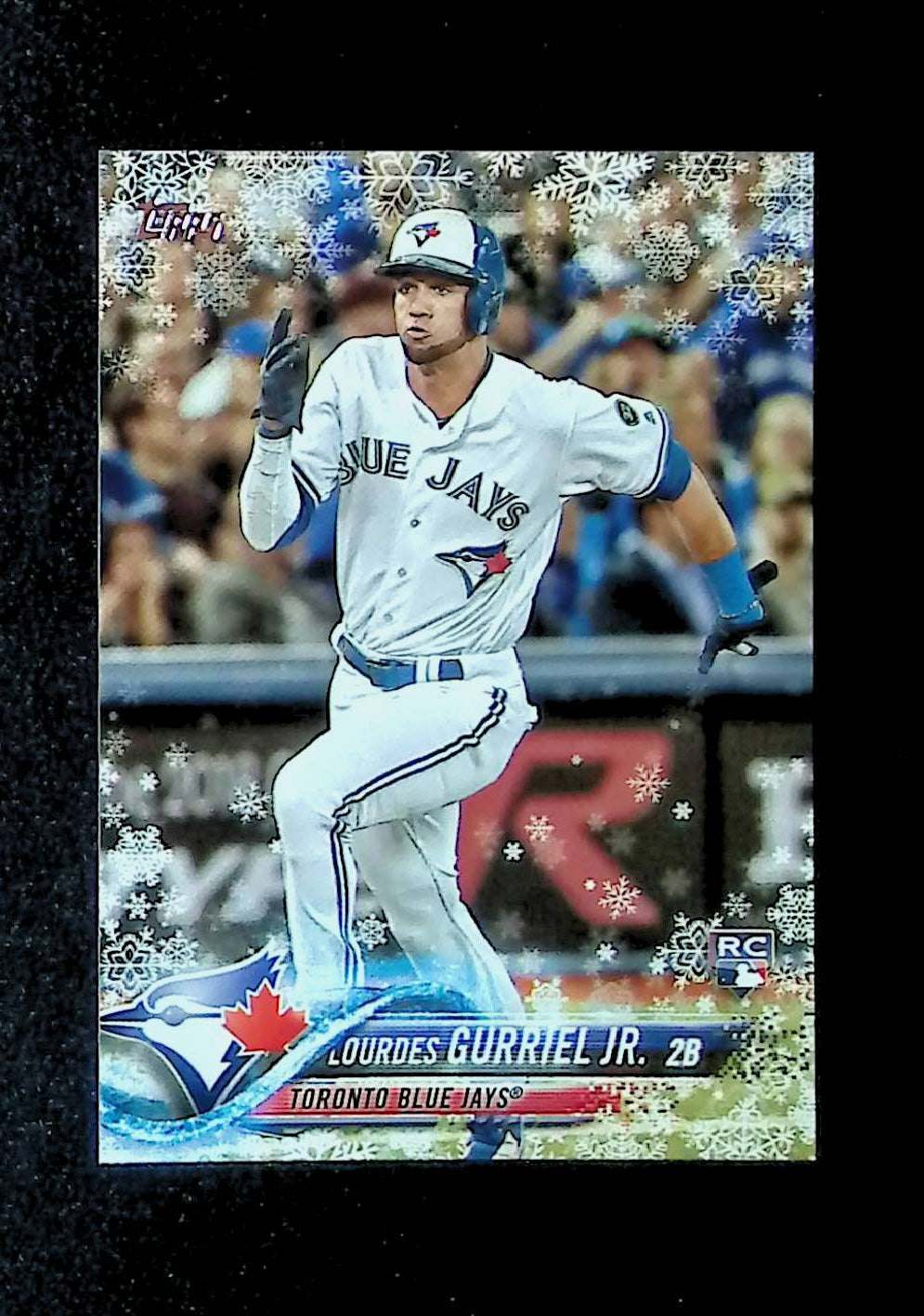 Lourdes Gurriel Jr 2018 Topps Walmart Holiday Snowflake #HMW187 (Rookie Card) - LoCo Collectables