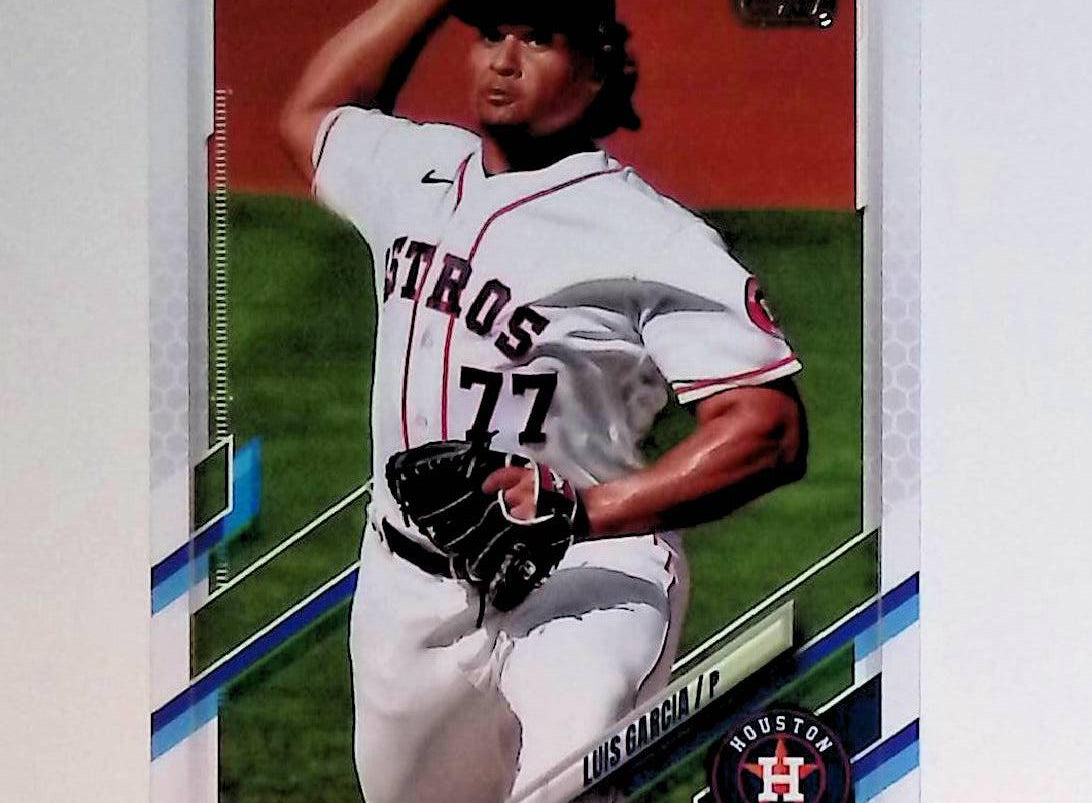 2021 Topps #547 Luis Garcia Rookie - LoCo Collectables