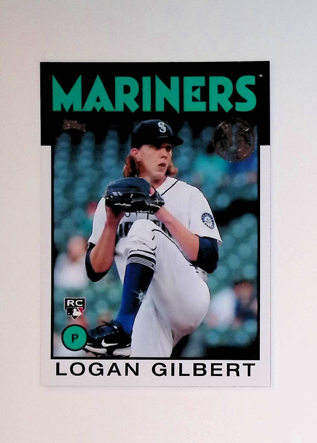 Logan Gilbert 2021 Topps Update '86 Topps #86B-42 (Rookie Card) - LoCo Collectables