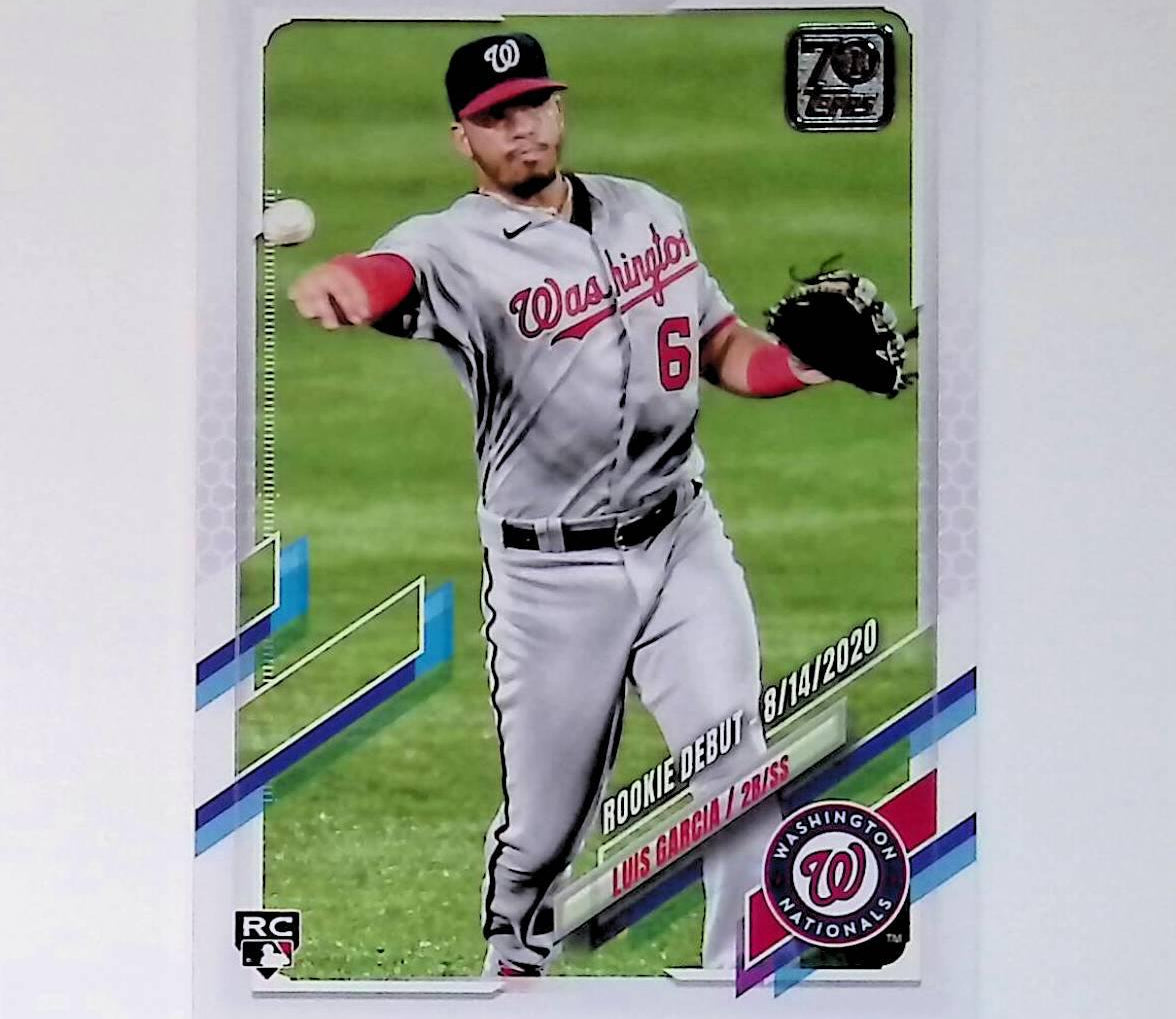 2021 Topps Update #US261 Luis Garcia Rookie - LoCo Collectables