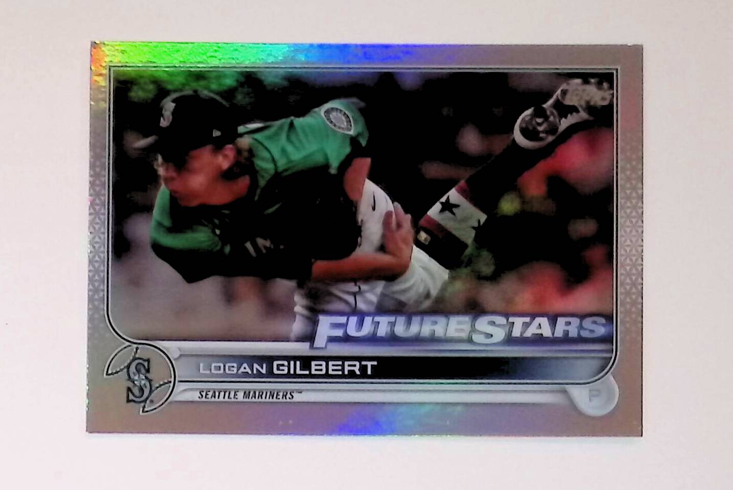 Logan Gilbert 2022 Topps Rainbow Foil #156 (Future Stars) - LoCo Collectables