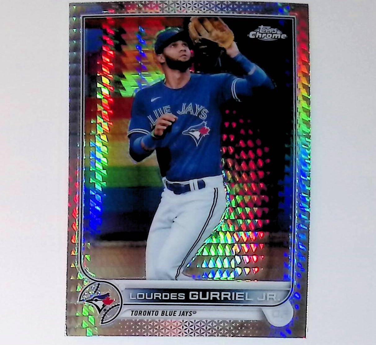 2022 Topps Chrome #206 Lourdes Gurriel Jr Prism Refractor - LoCo Collectables